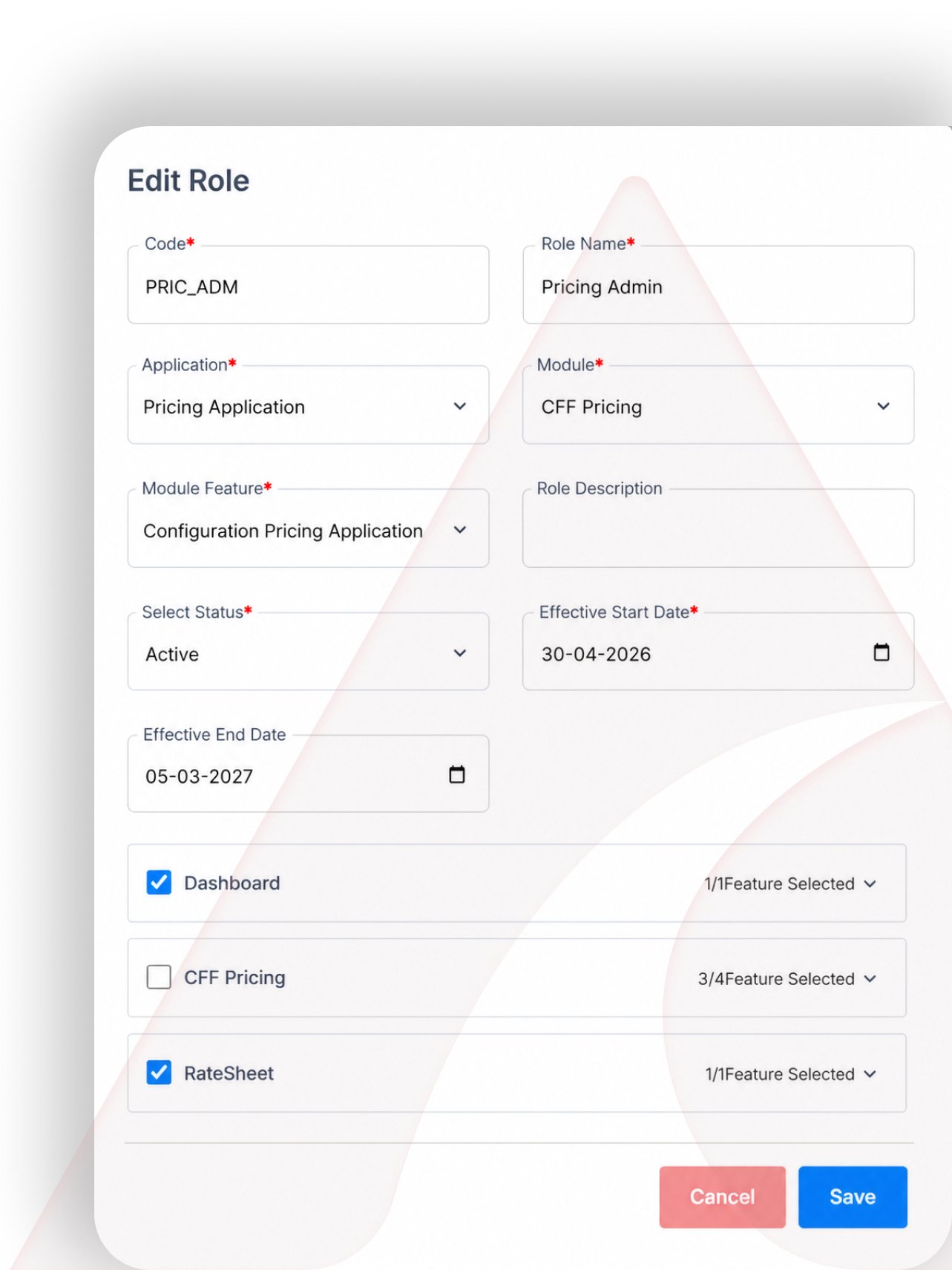TMS Role Management System