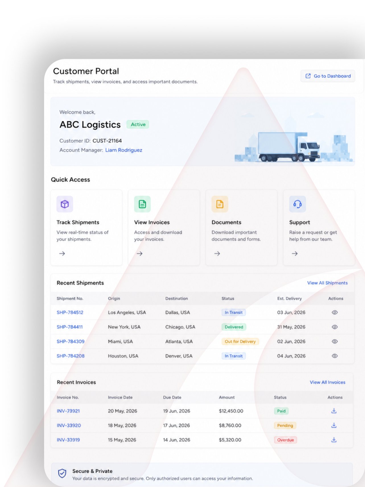 TMS Customer Management Software
